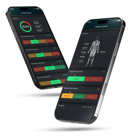 PersonalGO App escaneamento corporal