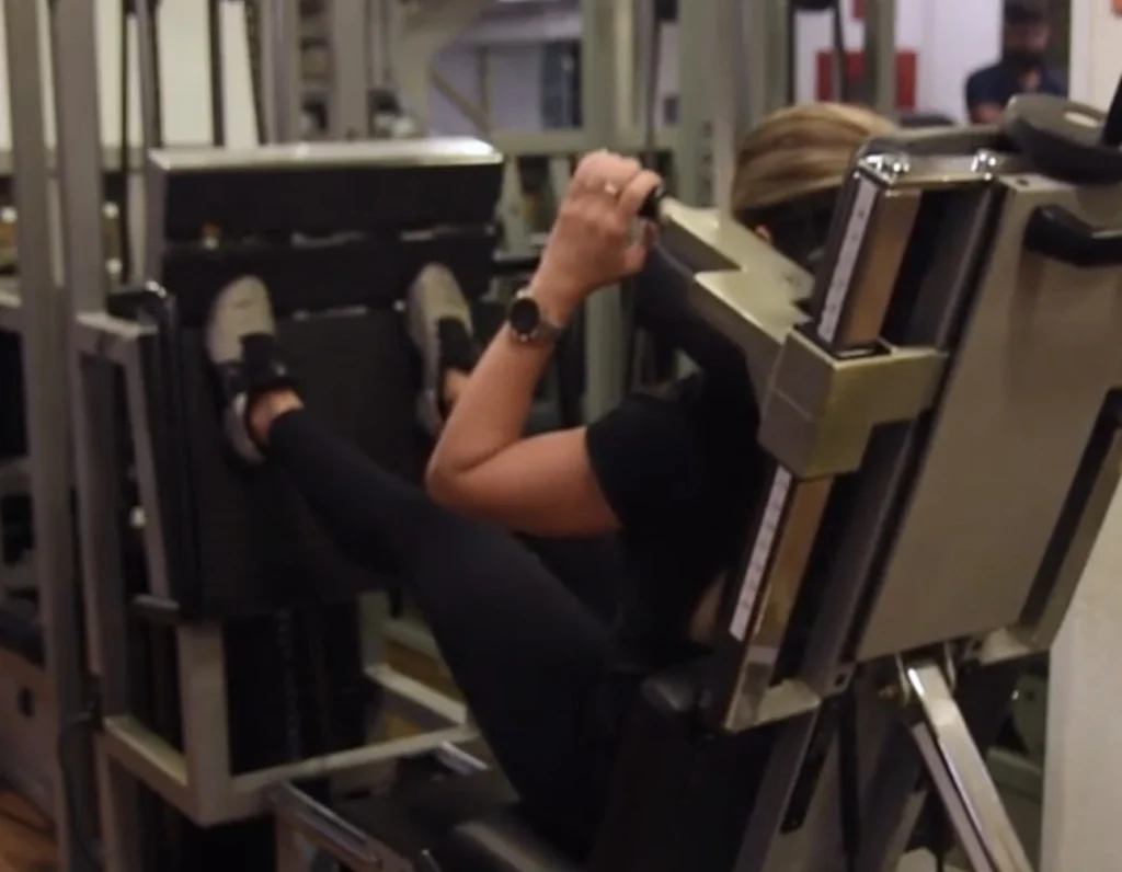 Leg press horizontal