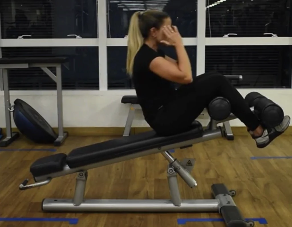 Abdominal longo declinado