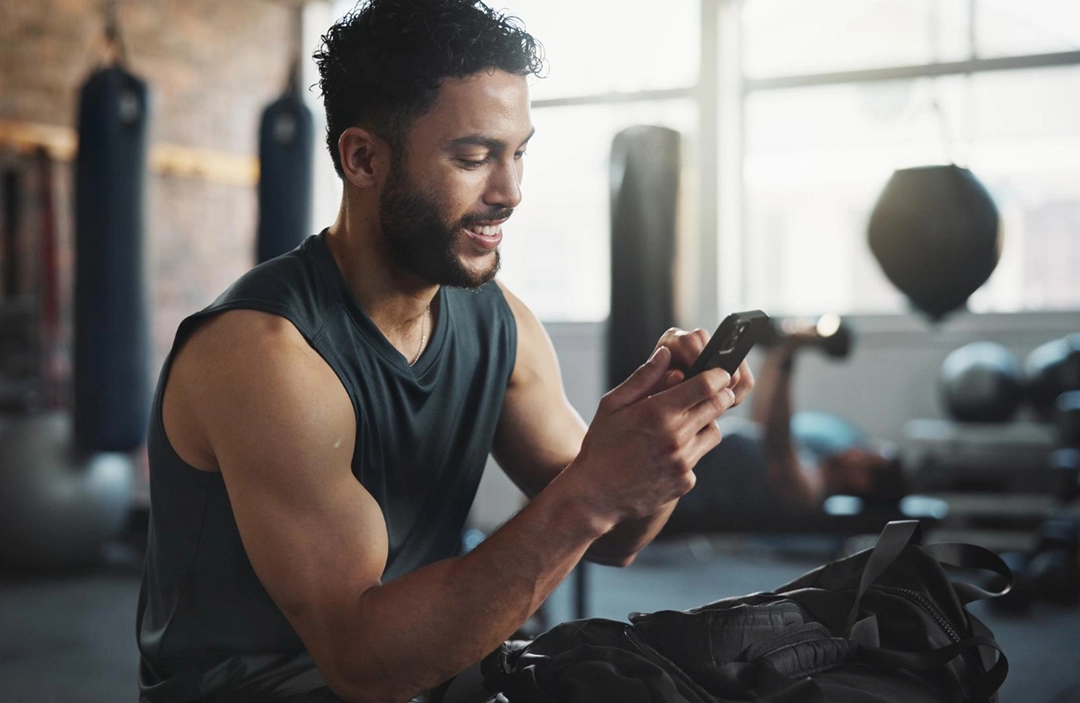 Registrando progressão de carga na musculação