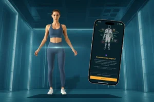 Escaneamento corporal por IA pelo Celular no app PersonalGO