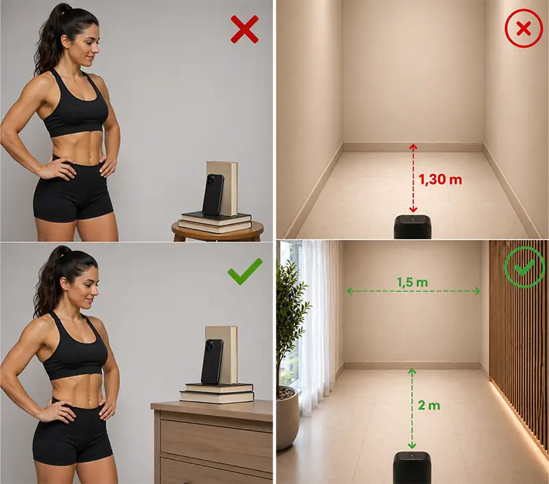 Ambiente ideal para o Scan