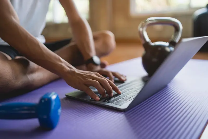 Consultoria online de treino